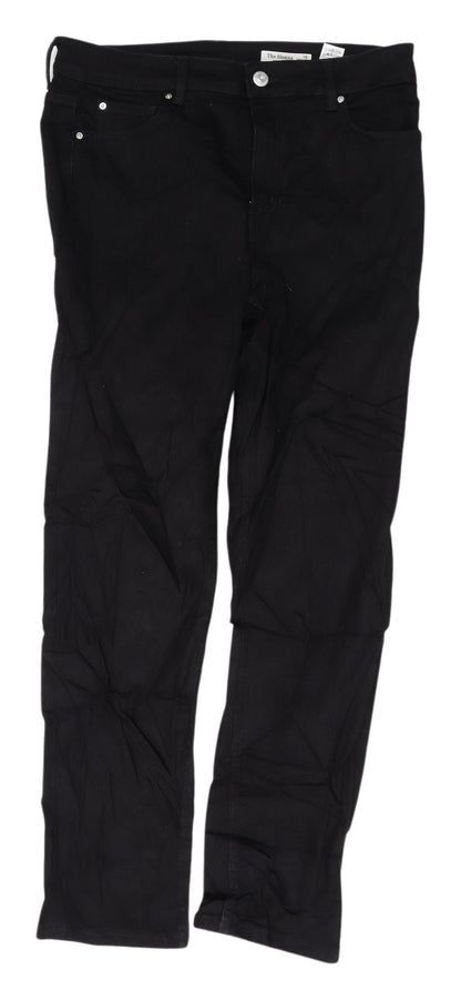 Womens UK Size 16 Marks and Spencer Regular Fit  Black Jeans