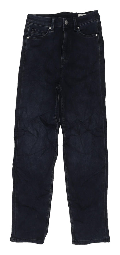 Womens UK Size 6 Marks and Spencer Regular Fit  Blue Jeans