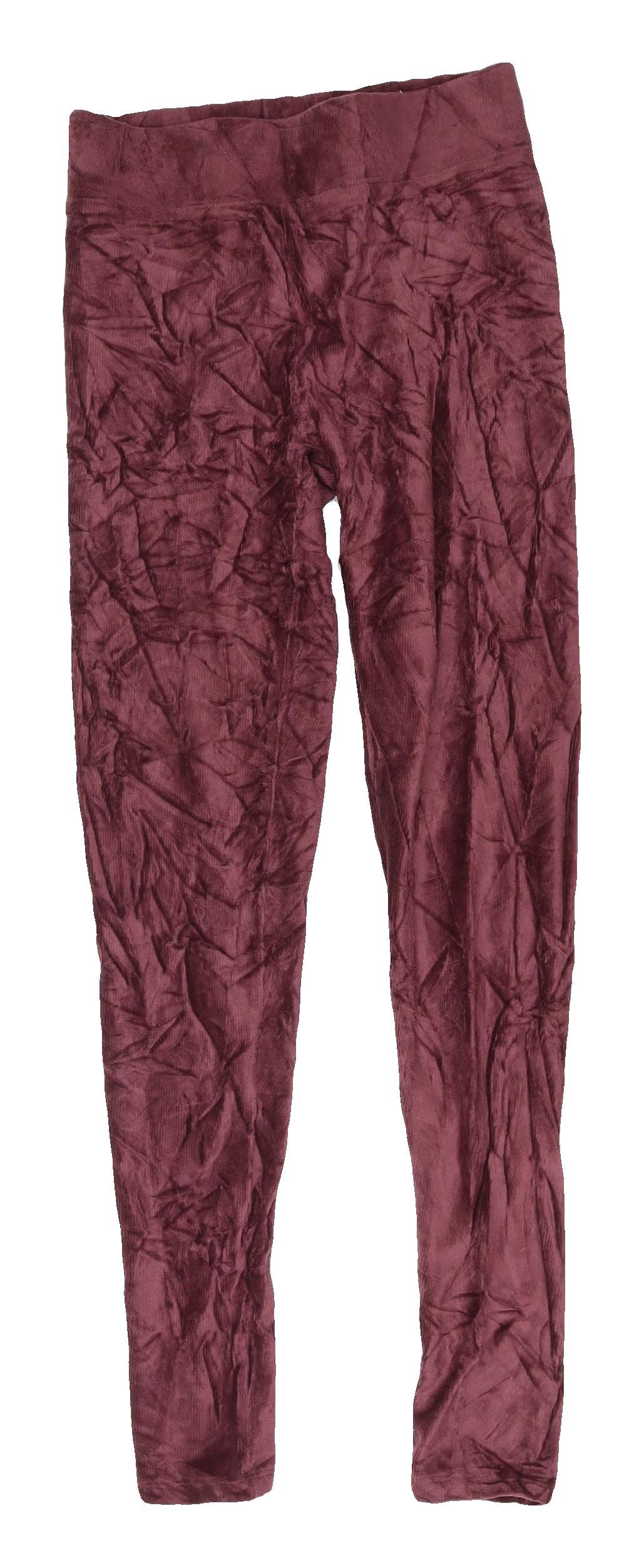 Womens UK Size 6 Marks and Spencer  Ankle Red Leggings