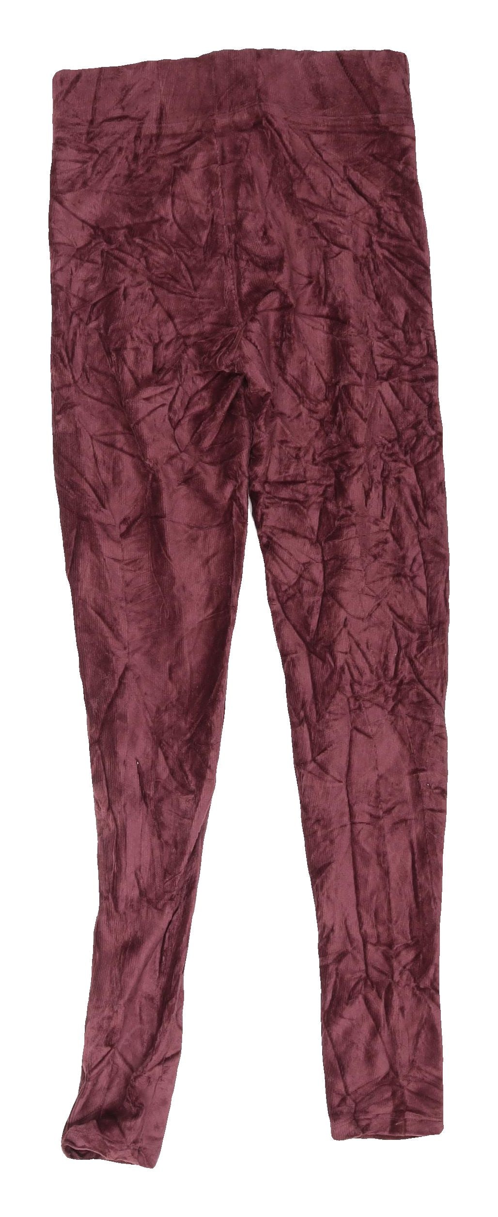 Womens UK Size 6 Marks and Spencer  Ankle Red Leggings