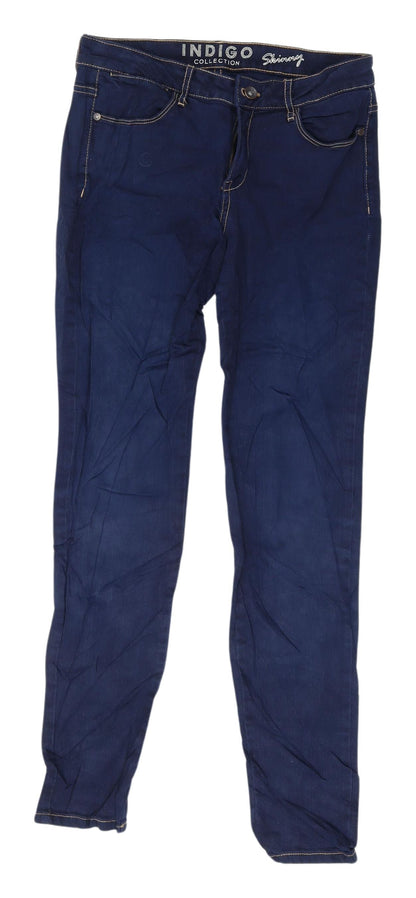 Womens UK Size 10 Marks and Spencer Slim Fit Skinny Blue Jeans