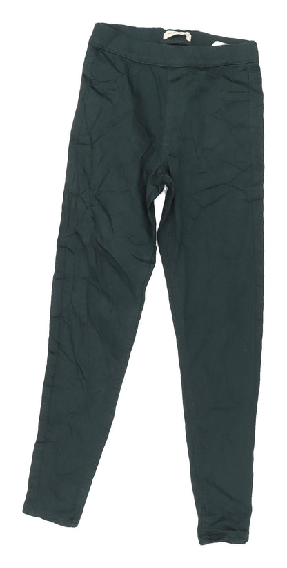 Womens UK Size 6 Marks and Spencer Regular Fit Skinny Green Jeans