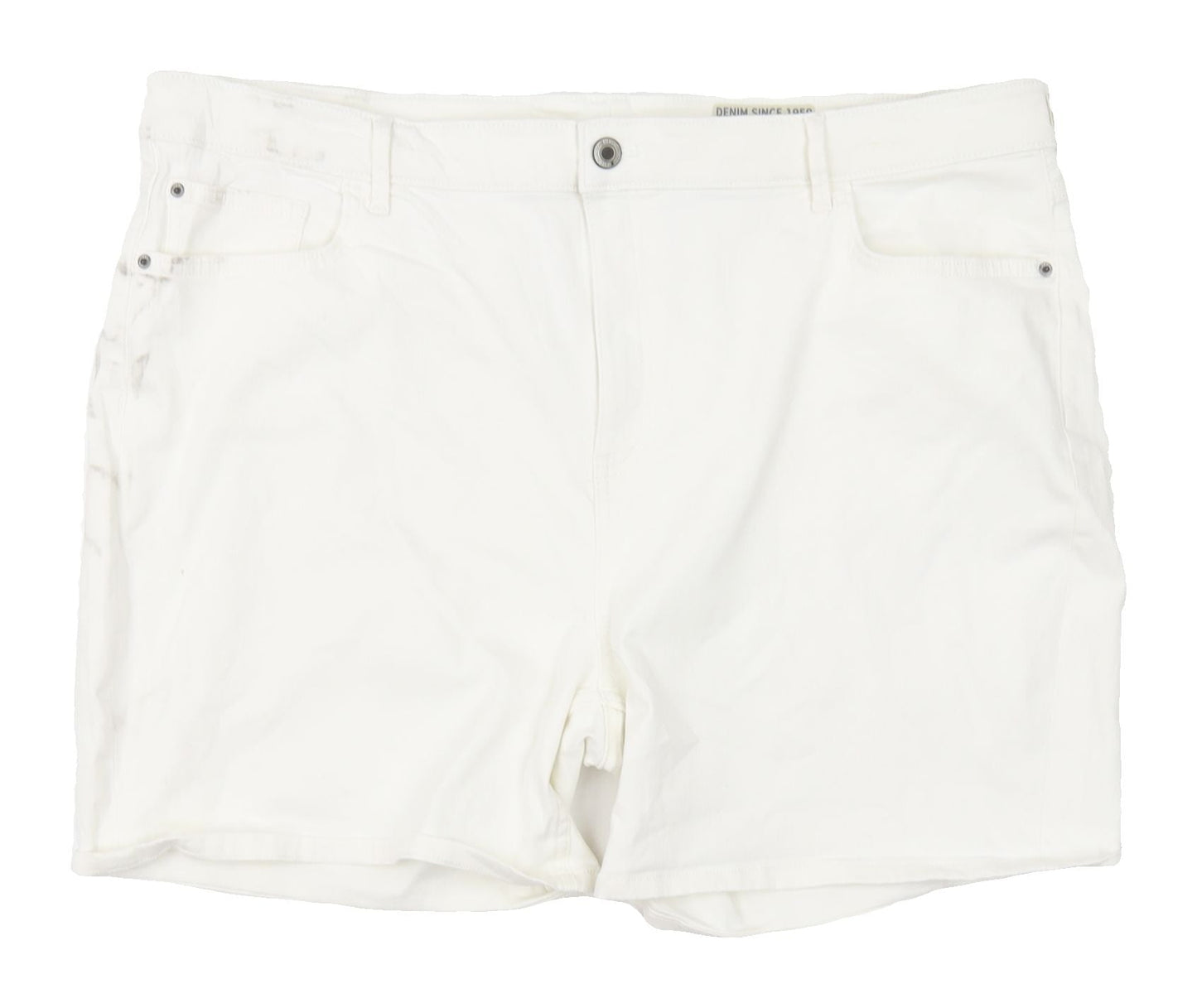 Marks and Spencer Women's White Casual Shorts