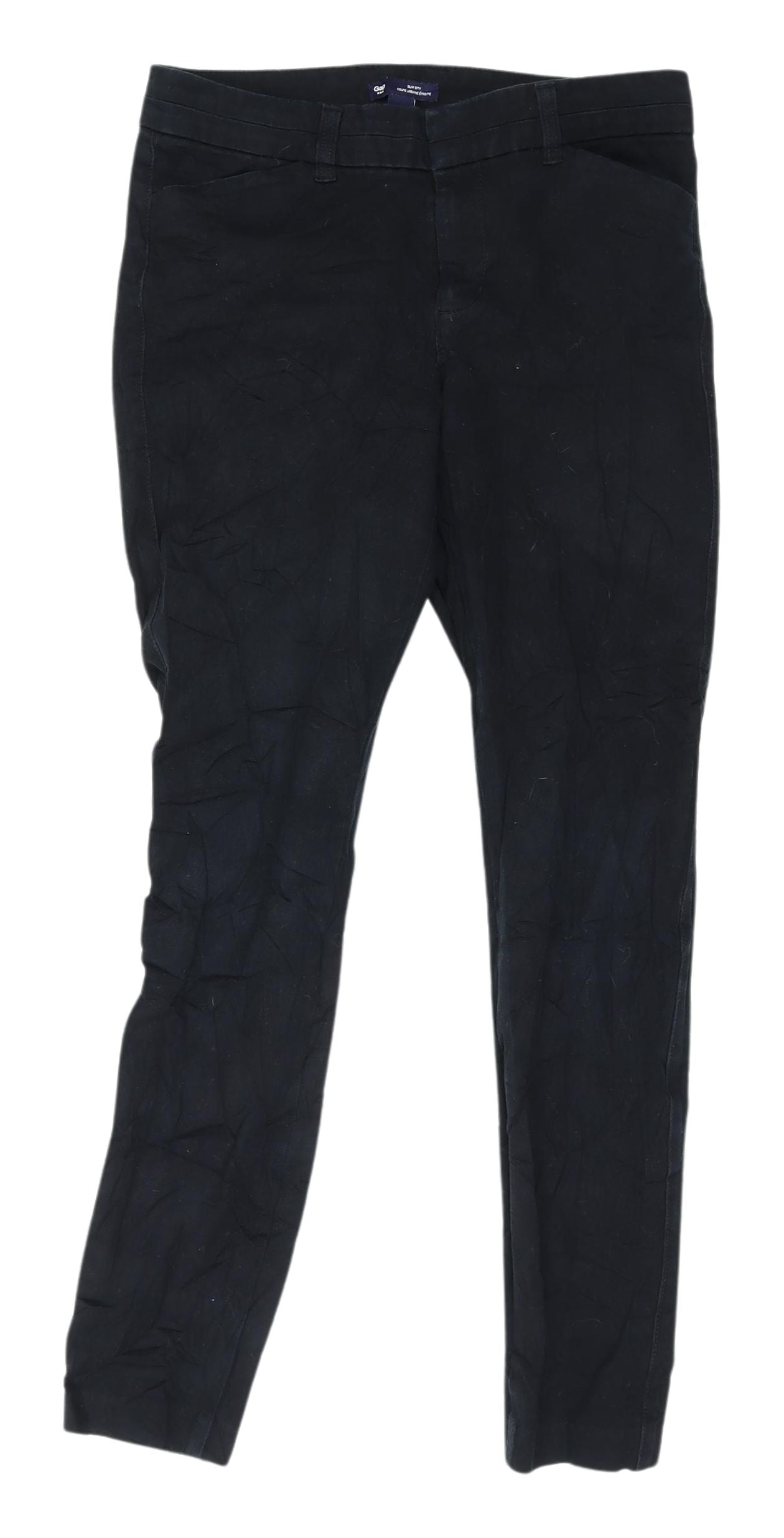 Gap Women's Black Slim Jeans 8R, Cotton Blend