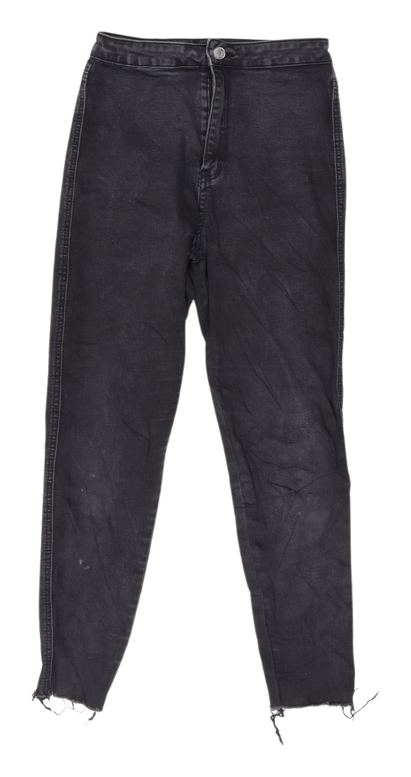 Missguided Women's Black Skinny Jeans Size 10