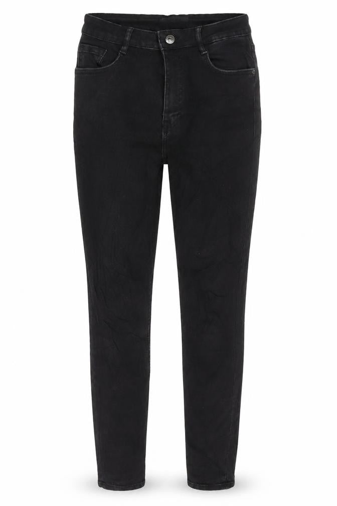 Womens UK Size 10 Zara Slim Fit Skinny Black Jeans