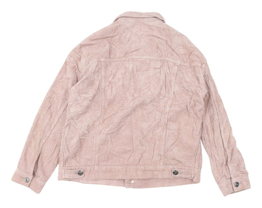 BDG Women's Pink Corduroy Jacket Size 12 Regular