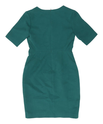 Banana Republic Women's Green Sheath Dress Petite 2