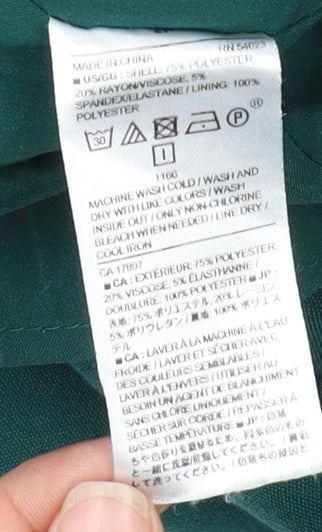 Banana Republic Women's Green Sheath Dress Petite 2