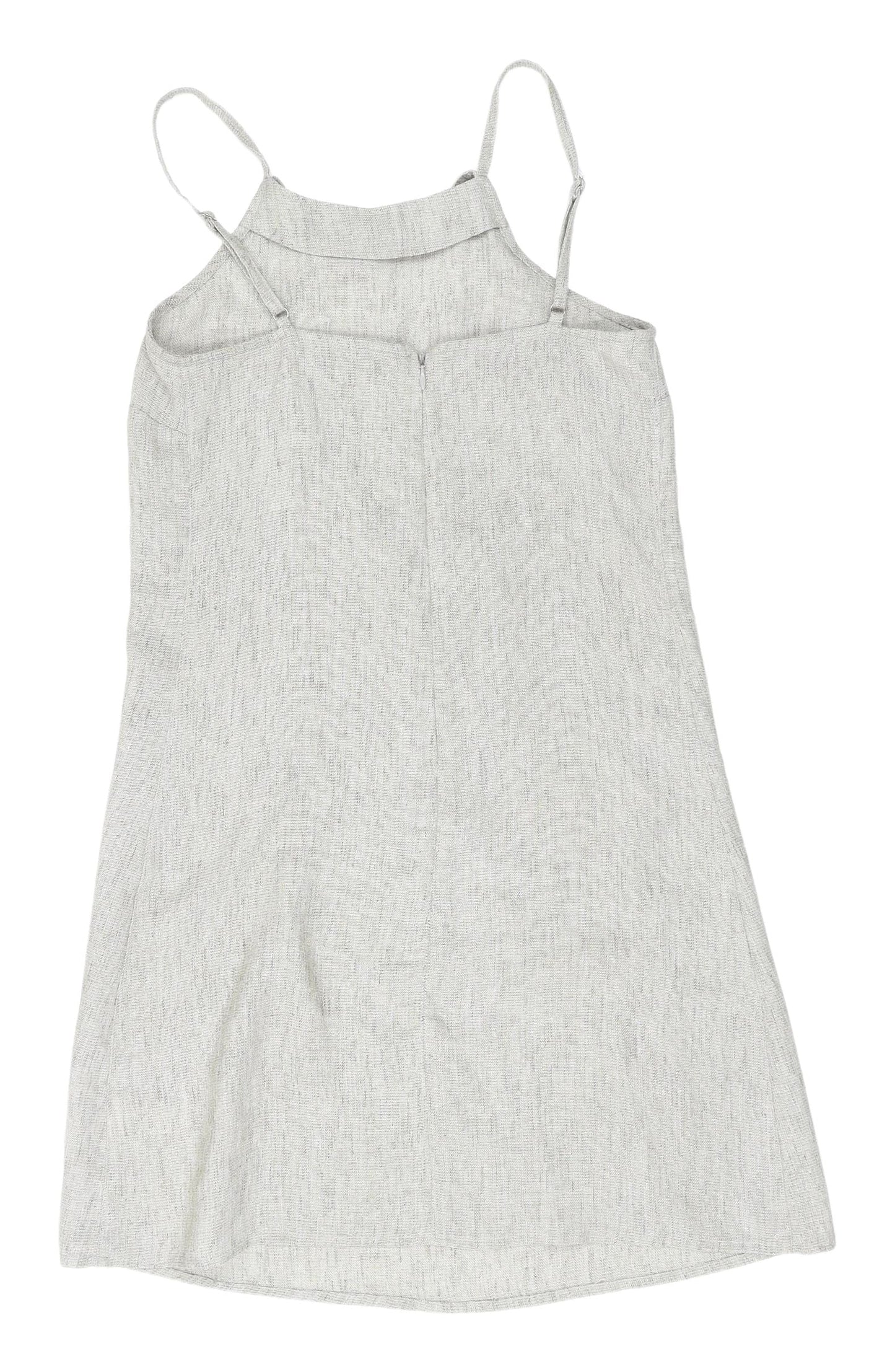 Warehouse Women's Grey Slip Dress Size 8
