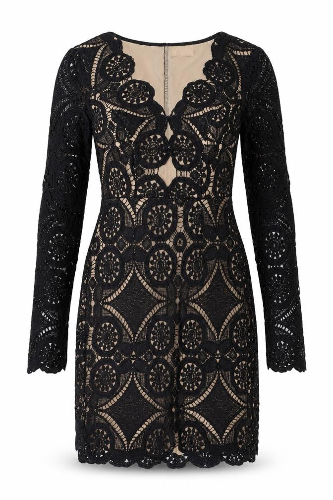 Love Triangle Women's Black Bodycon Dress Size 10
