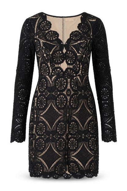 Love Triangle Women's Black Bodycon Dress Size 10