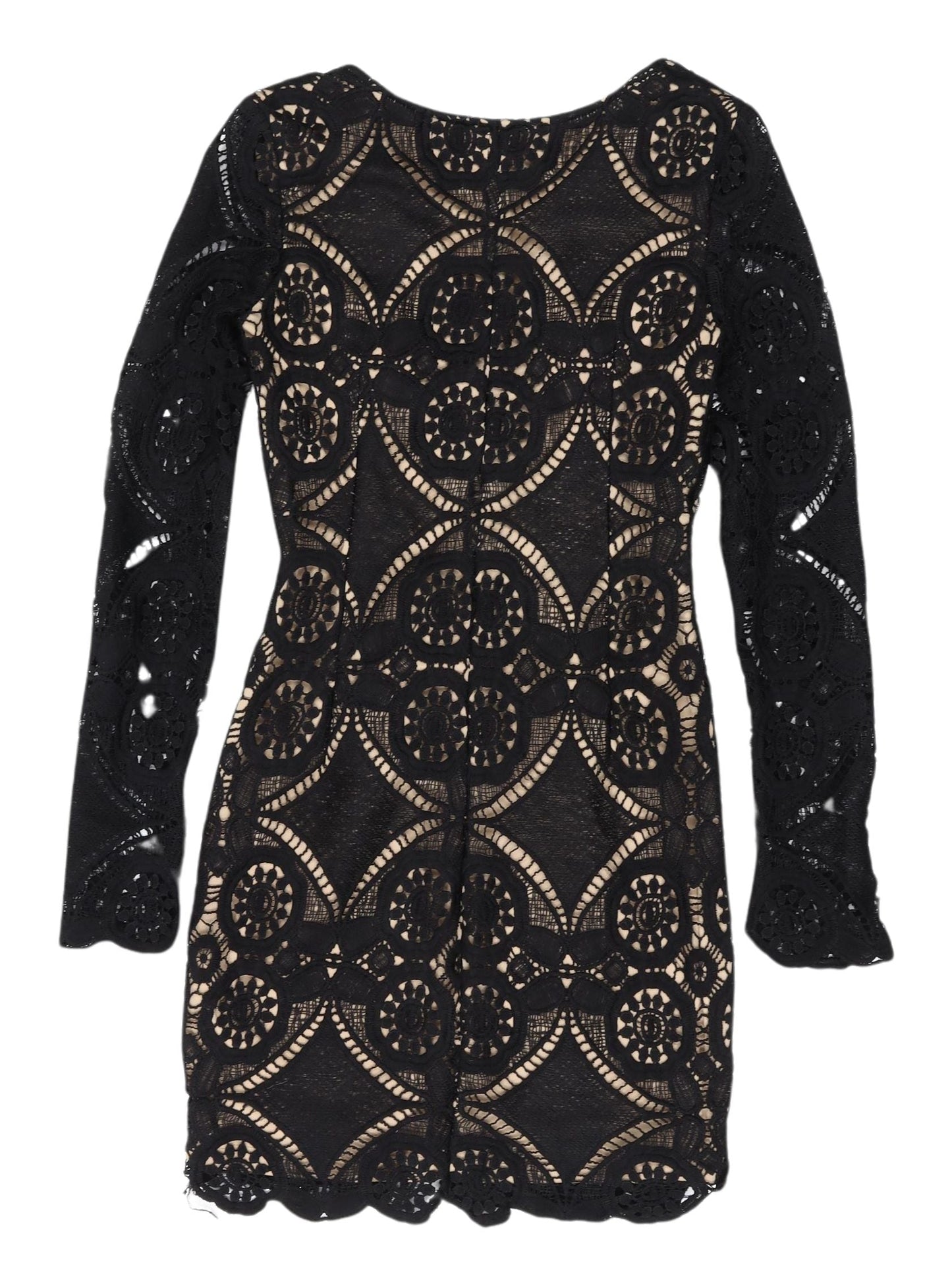 Love Triangle Women's Black Bodycon Dress Size 10