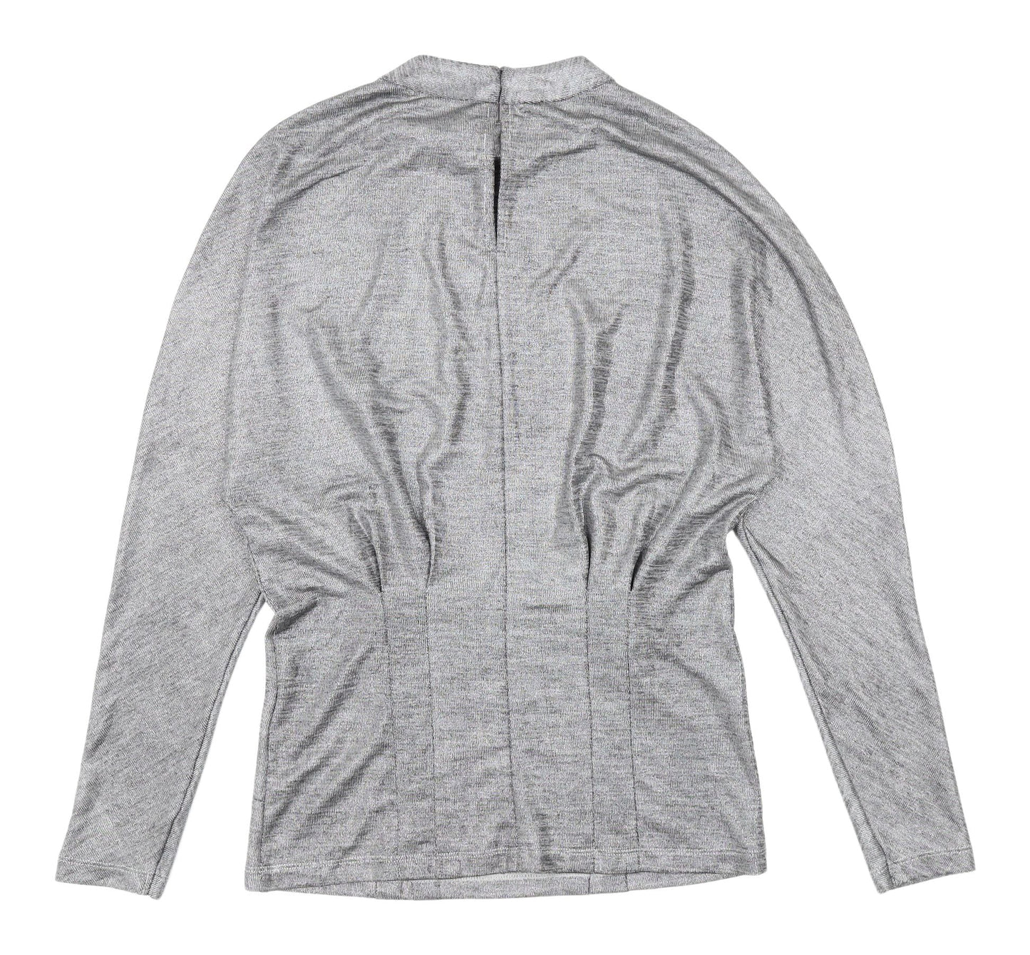 Womens UK Size XS Reiss Grey Basic Blouse