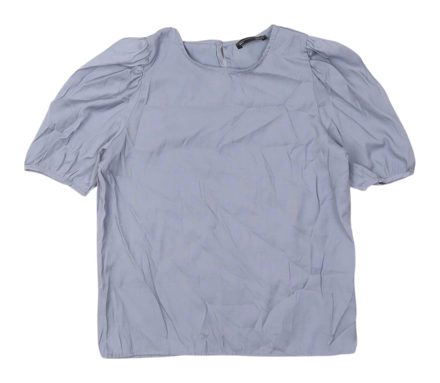 Womens UK Size M Dazy Grey Basic Blouse
