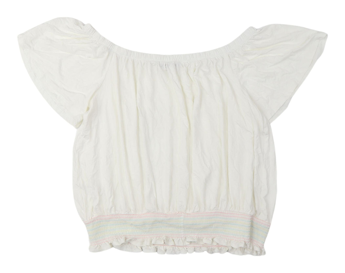 Womens UK Size 22 NEXT White Basic Blouse