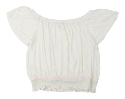 Womens UK Size 22 NEXT White Basic Blouse
