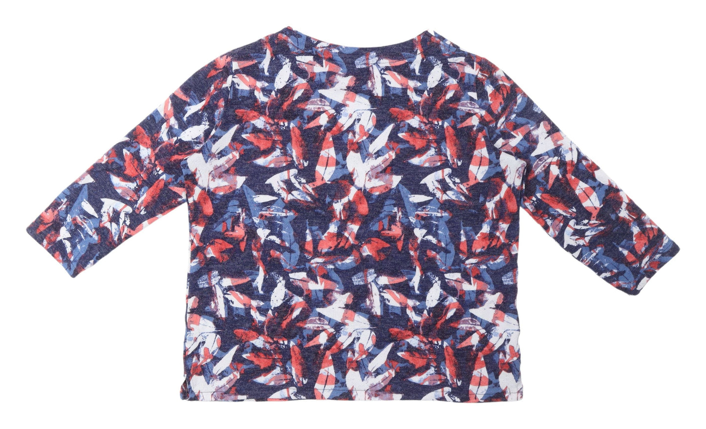 Womens UK Size L ISLE Multicoloured Classic Blouse