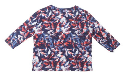Womens UK Size L ISLE Multicoloured Classic Blouse