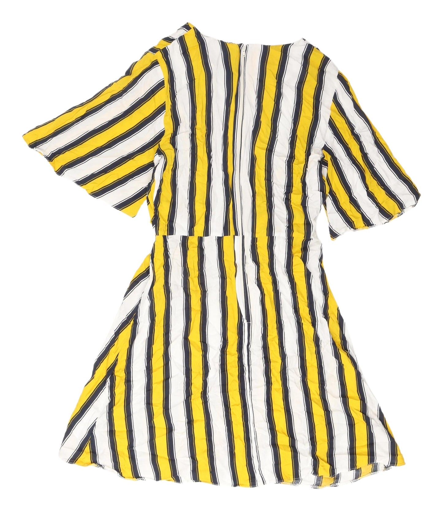 Dorothy Perkins Multicoloured Striped Dress Size 12