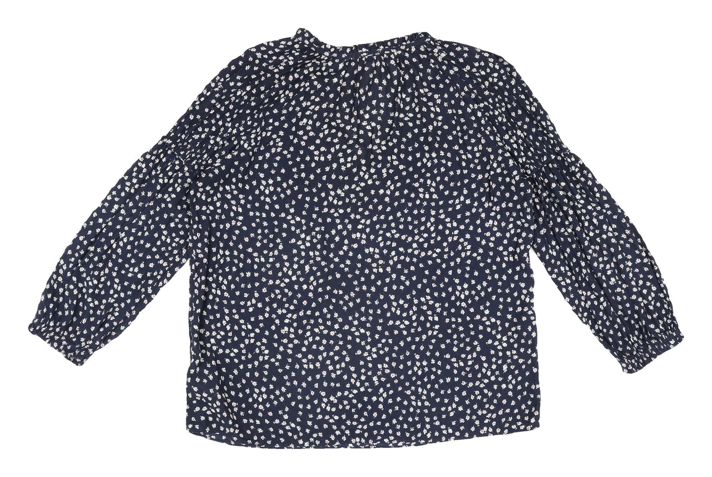 Womens UK Size S Gap Blue Tunic Blouse