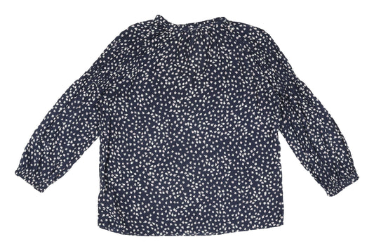 Womens UK Size S Gap Blue Tunic Blouse
