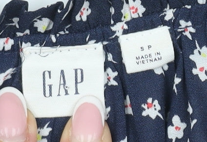 Womens UK Size S Gap Blue Tunic Blouse