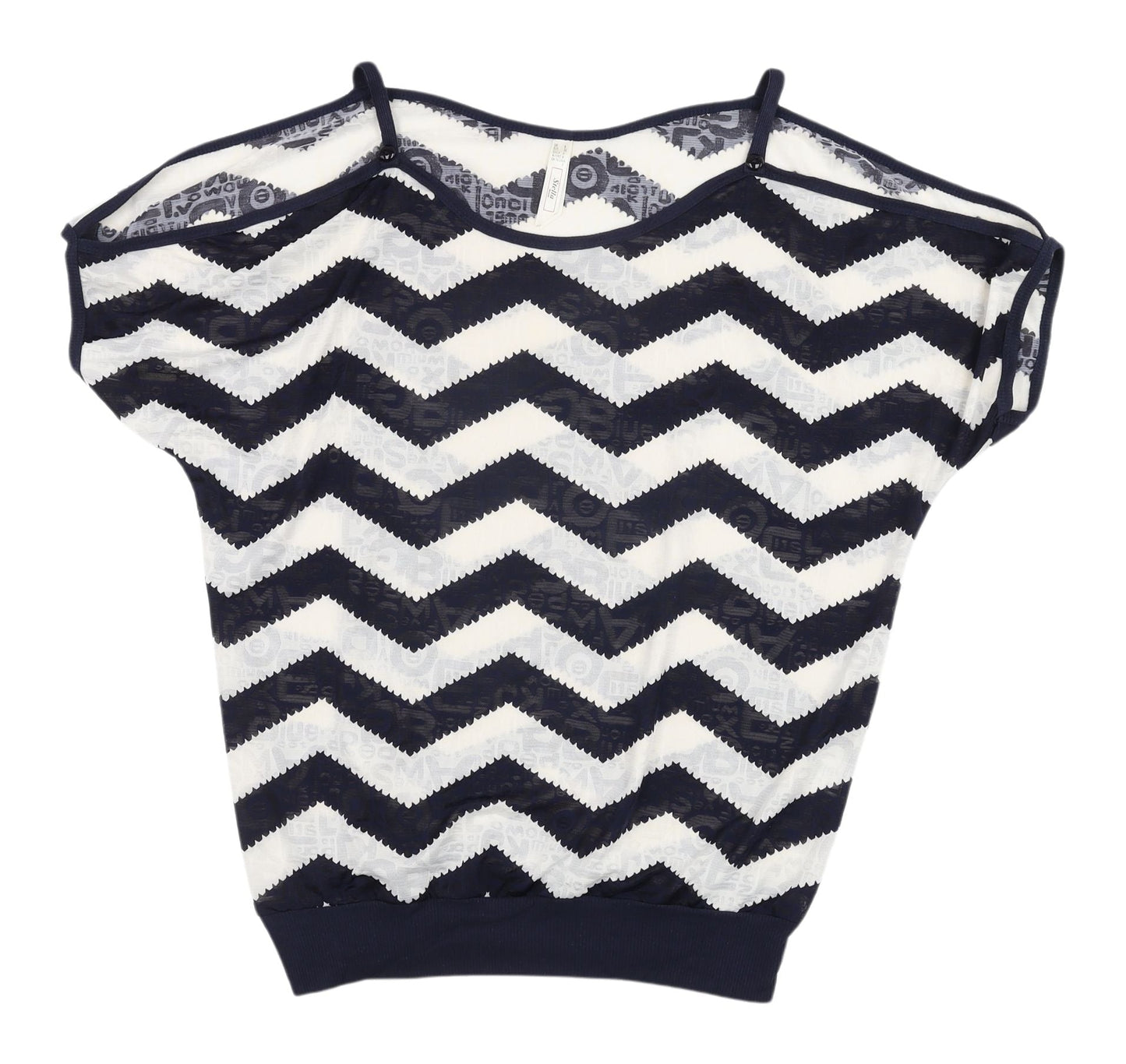 Womens UK Size 8 Stella Morgan Multicoloured Jersey T-Shirt