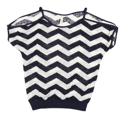 Womens UK Size 8 Stella Morgan Multicoloured Jersey T-Shirt