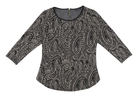Womens UK Size 12 Marks and Spencer Black  Blouse