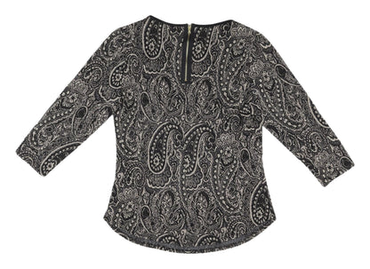 Womens UK Size 12 Marks and Spencer Black  Blouse