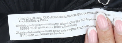 Bershka Women's Black Camisole Spaghetti Strap Tank - XS