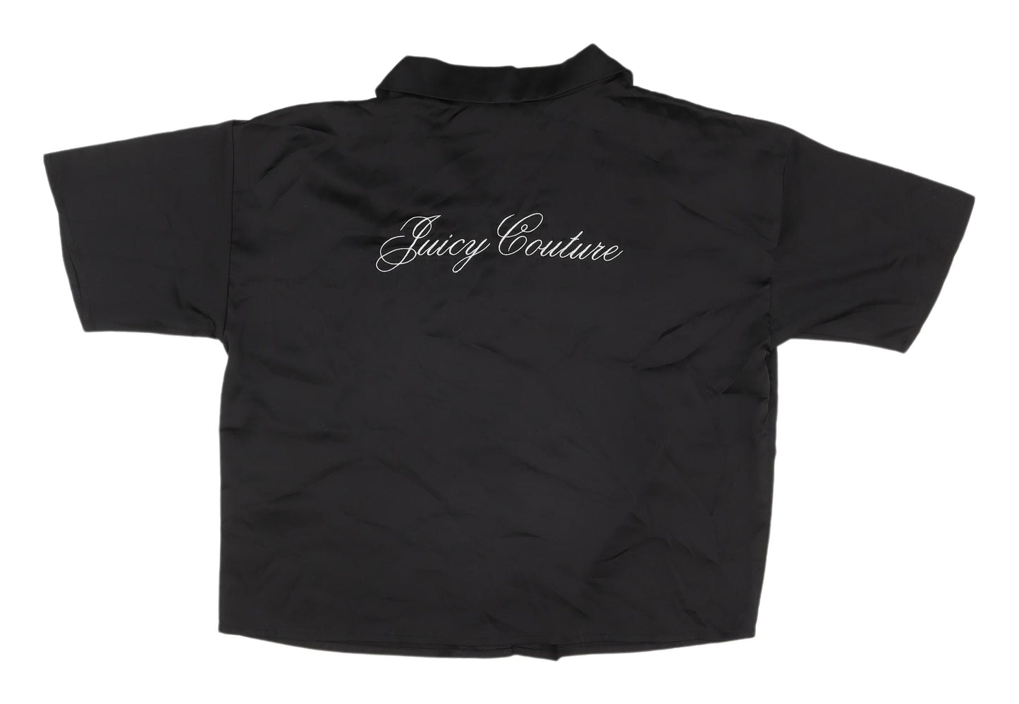 Juicy Couture Black Short Sleeve Pyjama Top M
