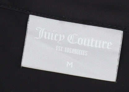 Juicy Couture Black Short Sleeve Pyjama Top M