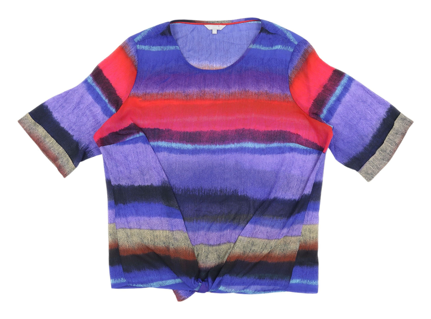 Womens UK Size 18 Marks and Spencer Multicoloured Basic Blouse