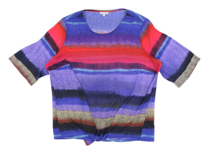 Womens UK Size 18 Marks and Spencer Multicoloured Basic Blouse