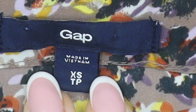 Womens UK Size XS Gap Multicoloured Basic Blouse