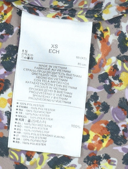Womens UK Size XS Gap Multicoloured Basic Blouse