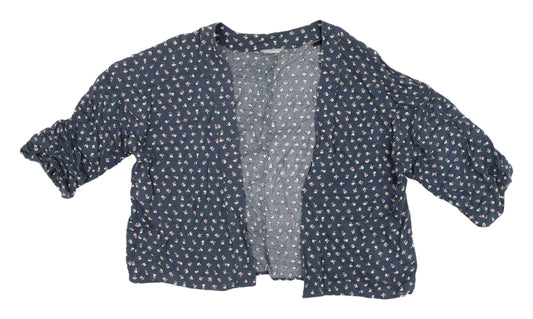 Womens UK Size 14 Marks and Spencer Multicoloured Kimono Blouse