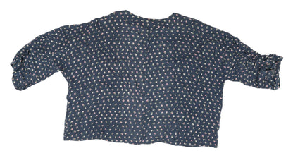 Womens UK Size 14 Marks and Spencer Multicoloured Kimono Blouse
