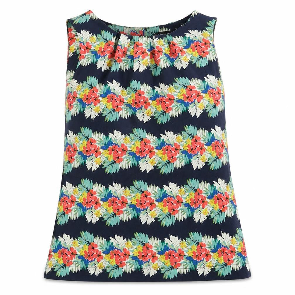 Womens UK Size 10 Dorothy Perkins Multicoloured Basic Tank