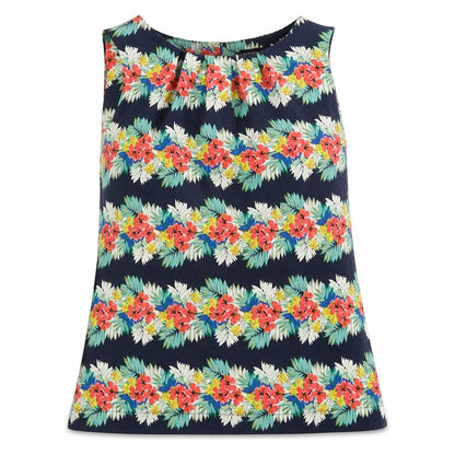 Womens UK Size 10 Dorothy Perkins Multicoloured Basic Tank