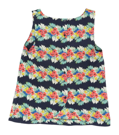 Womens UK Size 10 Dorothy Perkins Multicoloured Basic Tank
