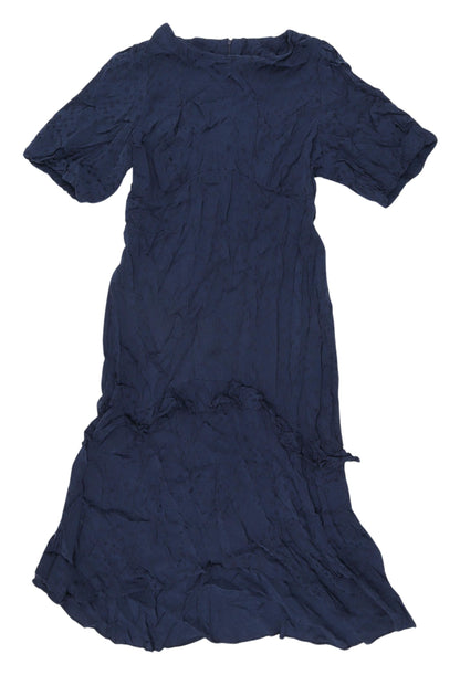 Dorothy Perkins Women Blue Half Sleeve Dress Size 18