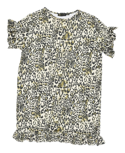 I Saw It First Women's Leopard Print Dress Size 12
