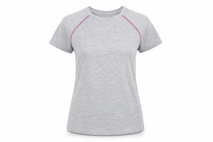 Womens UK Size S Orvis Grey Basic T-Shirt
