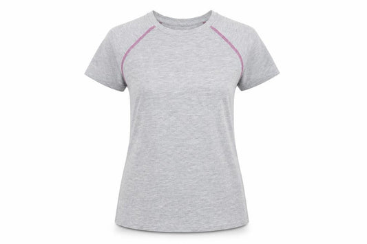 Womens UK Size S Orvis Grey Basic T-Shirt