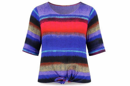 Womens UK Size 12 Marks and Spencer Multicoloured Basic Blouse