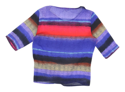Womens UK Size 12 Marks and Spencer Multicoloured Basic Blouse