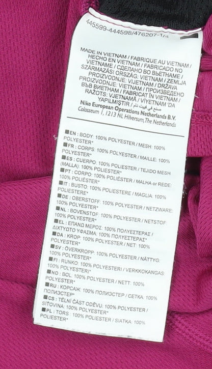 Nike Women's Multicoloured Athletic T-Shirt M